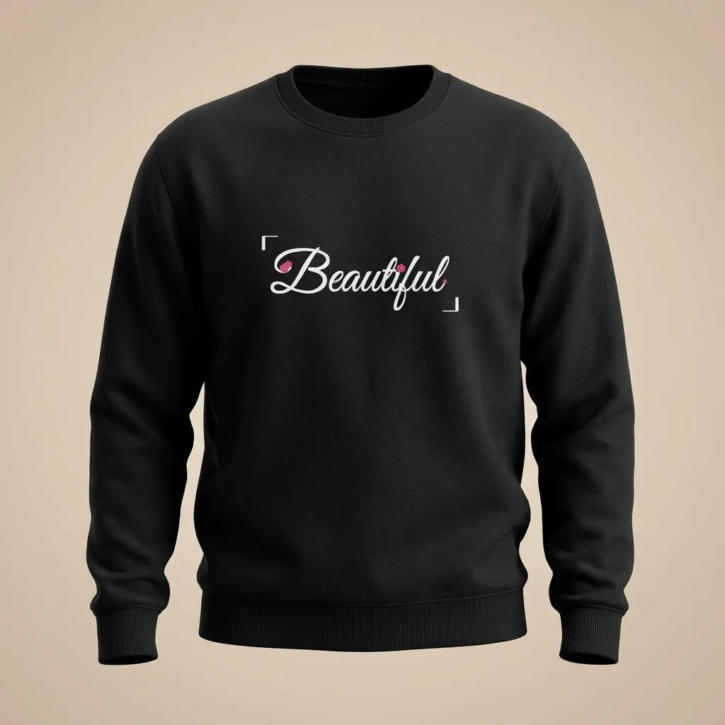 Beautiful Sweatshirt & Crop-sweatshirt - Image 3