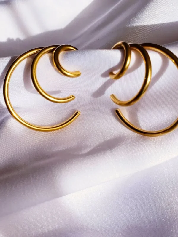 Aurielle Stainless Steel Earrings