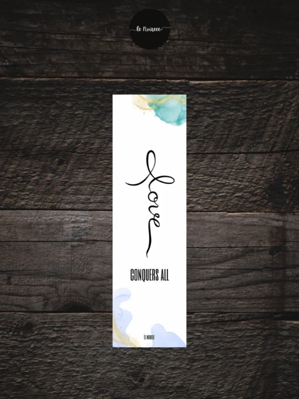 Bookmark – Love conquers all