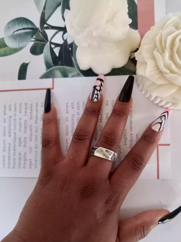 Anton Stainless Steel Unisex Ring