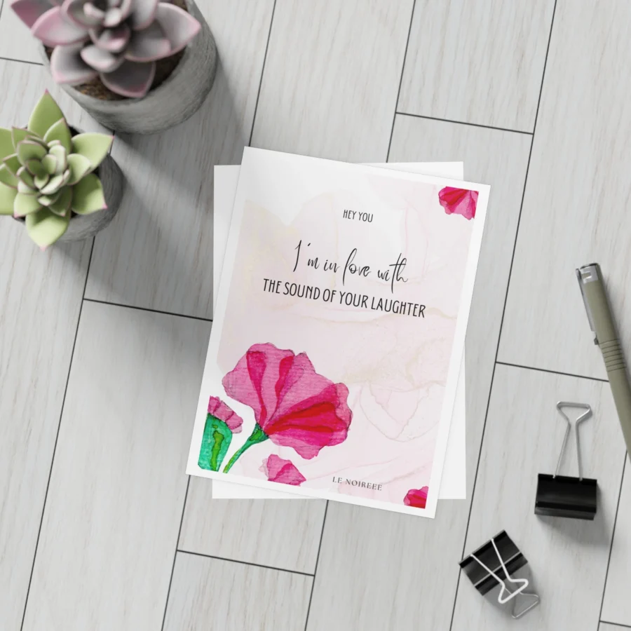 I'm in love with... Greeting card - Image 2