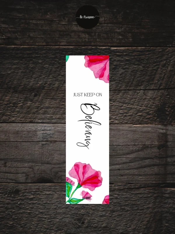 Bookmark – Keep Believing