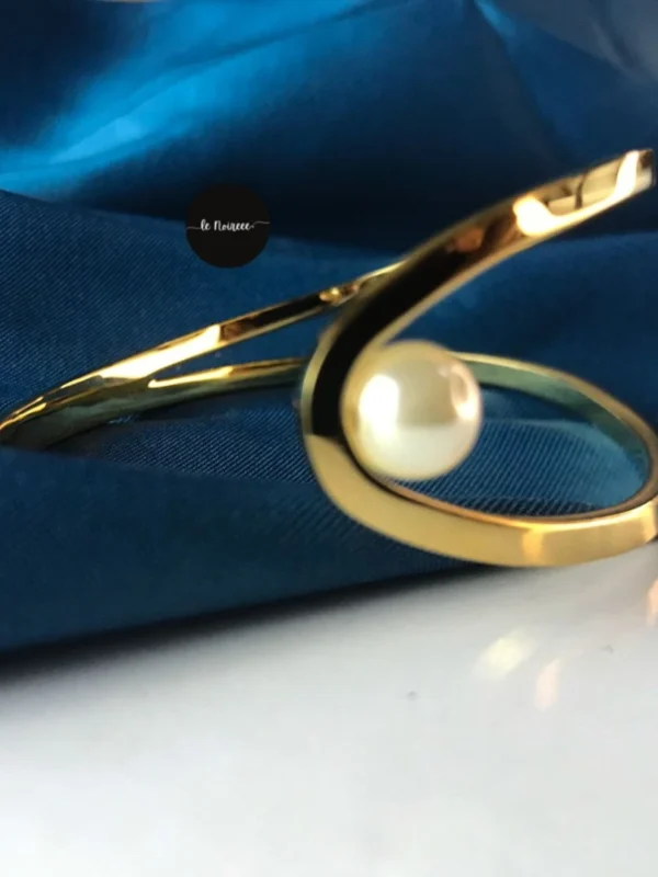 Pearl Stainless Steel Bracelet