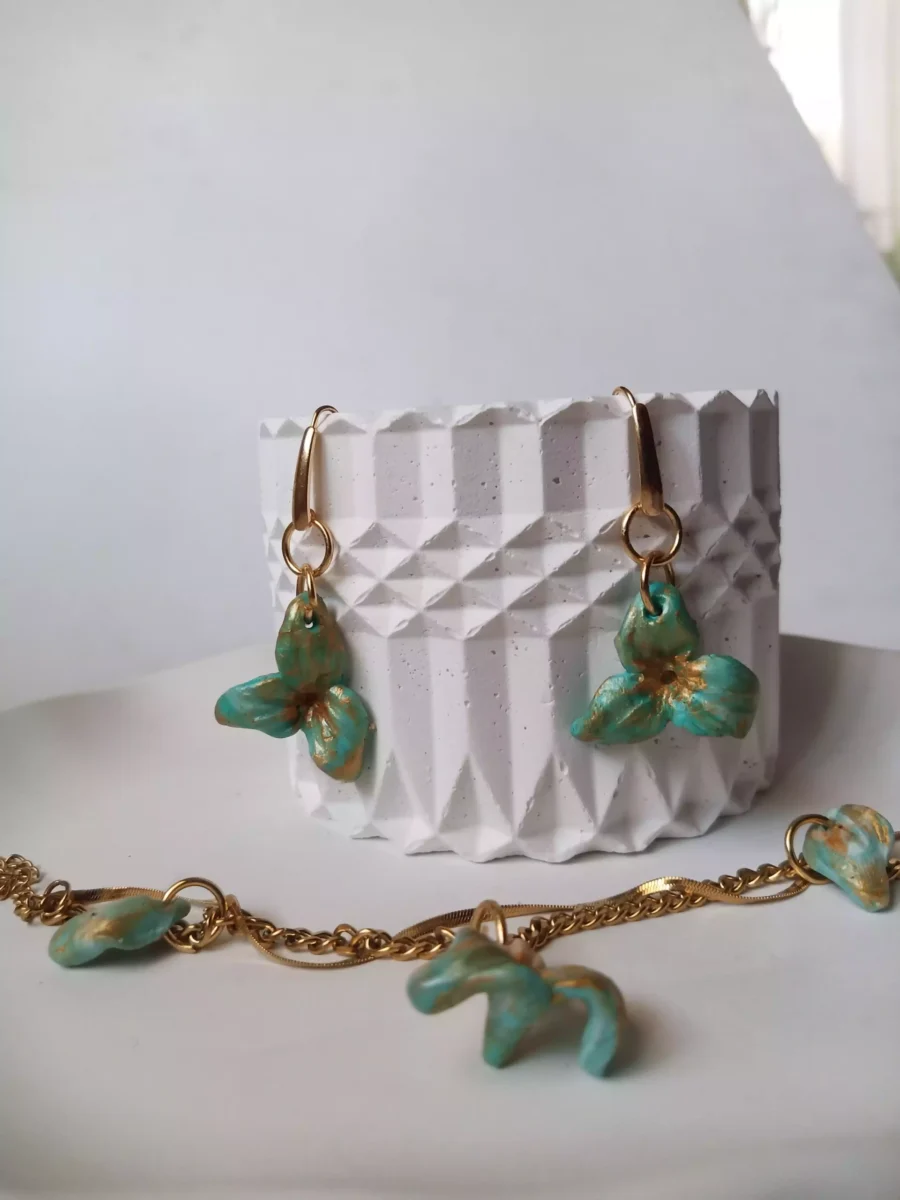Delphine Clay Earrings - Image 3