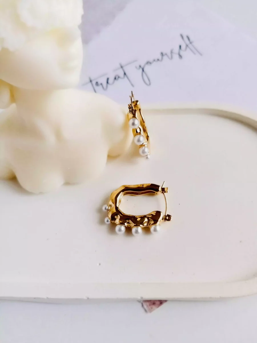 Odette Stainless Steel Earrings