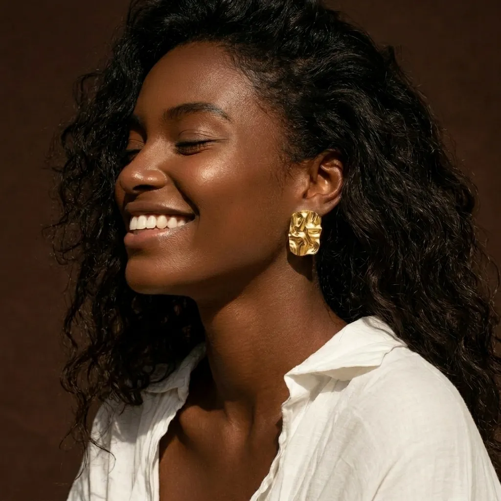 Adeline Stainless Steel Earrings - Image 2