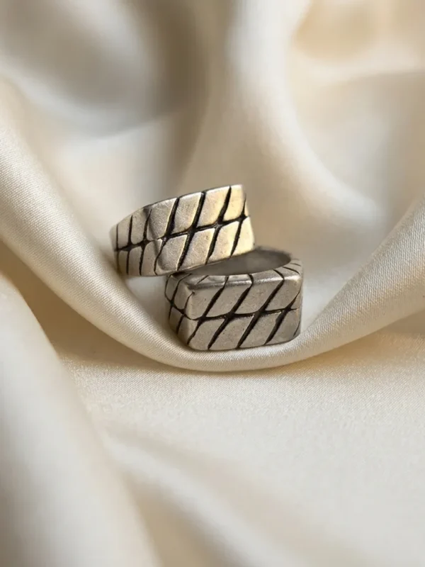 André Stainless Steel Unisex Ring