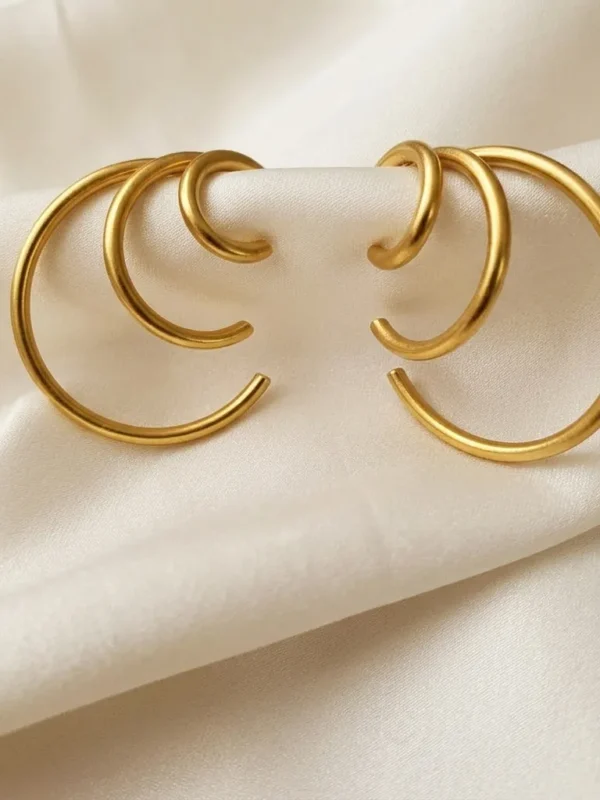 Aurielle Stainless Steel Earrings
