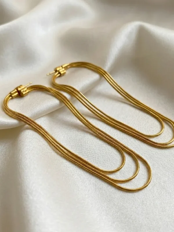 Claire Stainless Steel Earrings