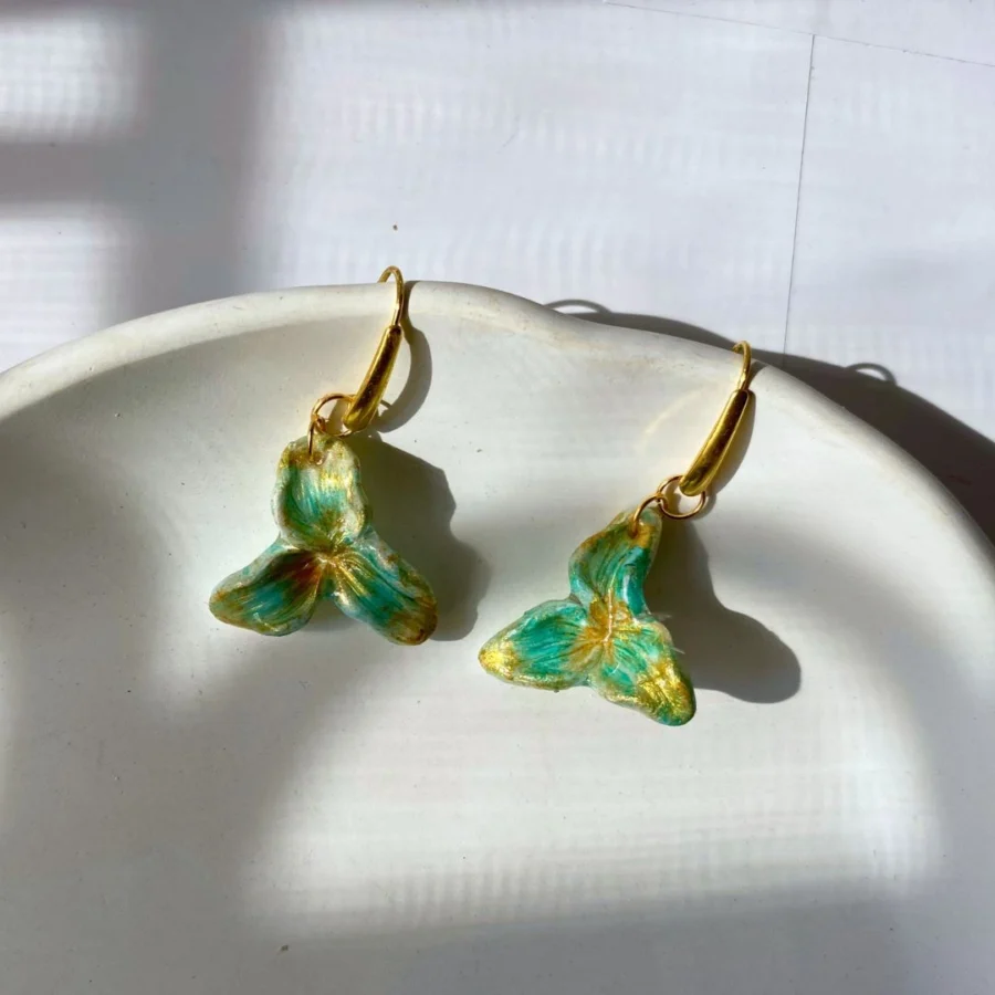 Delphine Clay Earrings - Image 4