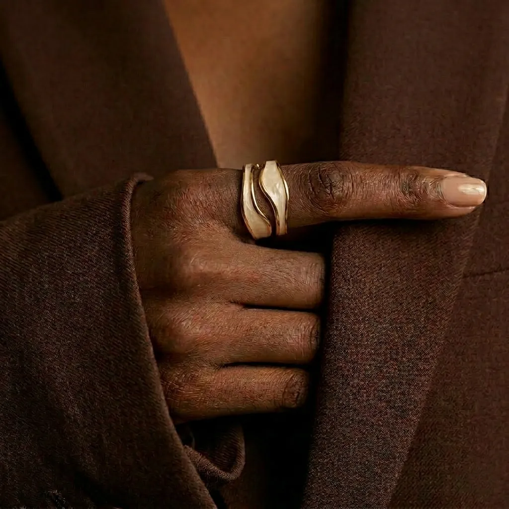 Etienne Stainless Steel Ring - Image 4