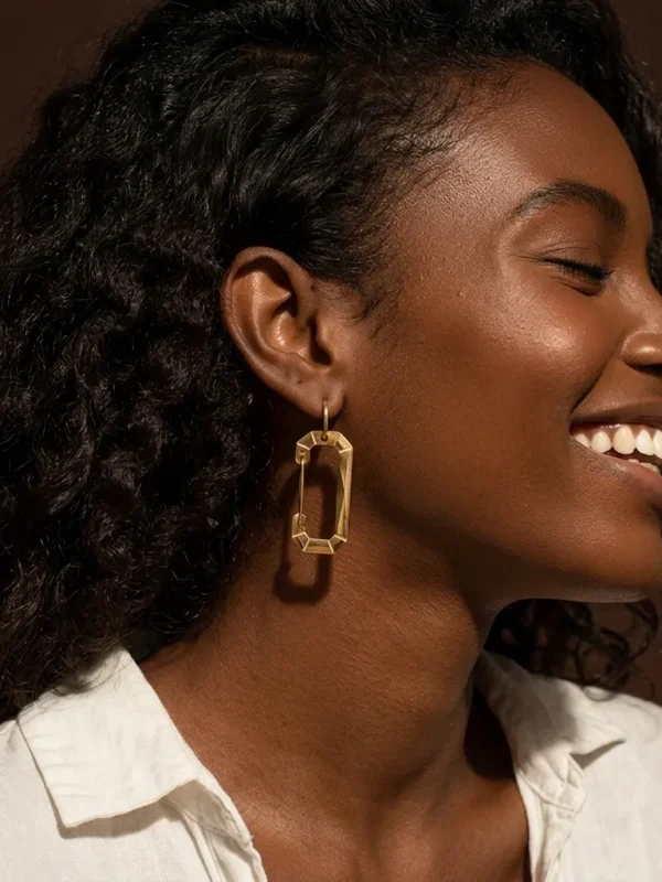 Geometrique Stainless Steel Earrings