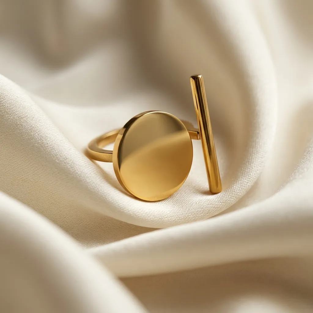 Mia Stainless Steel Ring - Image 2