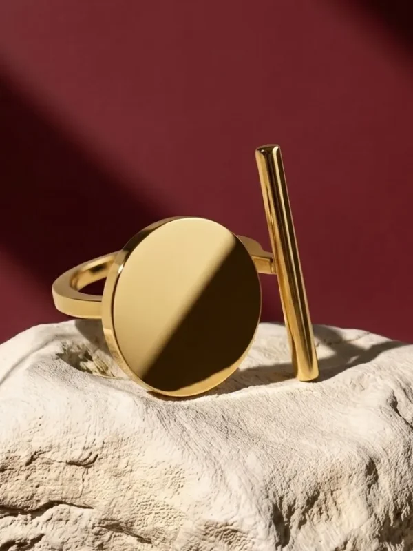 Mia Stainless Steel Ring