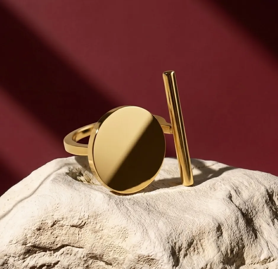 Mia Stainless Steel Ring