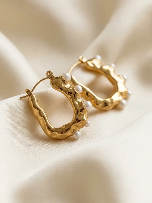 Odette Stainless Steel Earrings