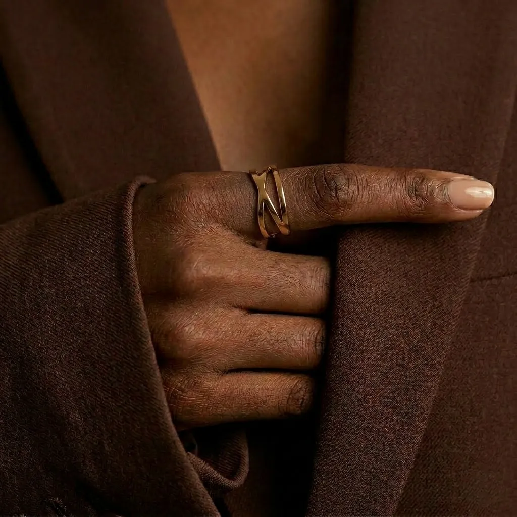 Renée Stainless Steel Ring - Image 3