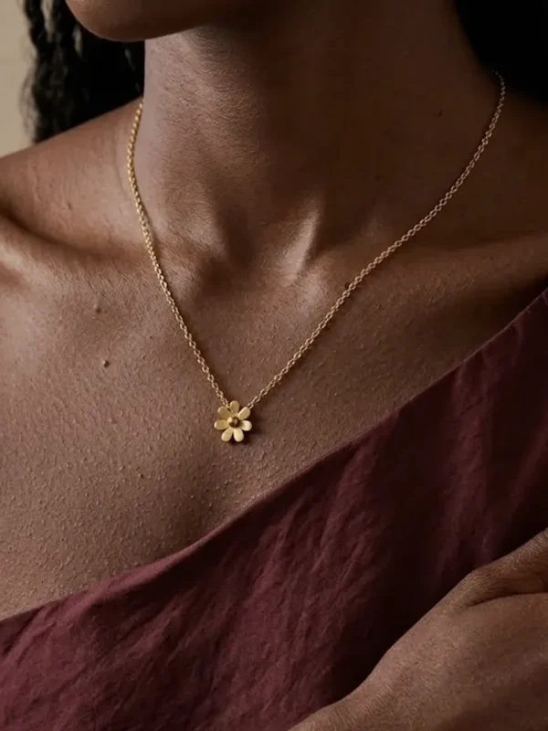 Sunflower Necklace