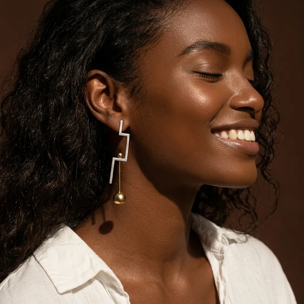 Timeless Stainless Steel Earrings - Image 2