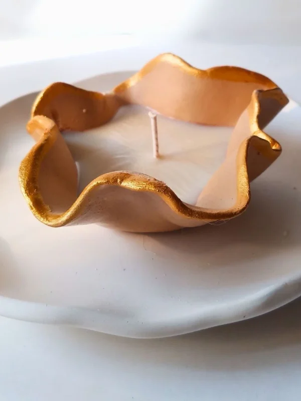 Ambre – Handmade Clay Jar Candle