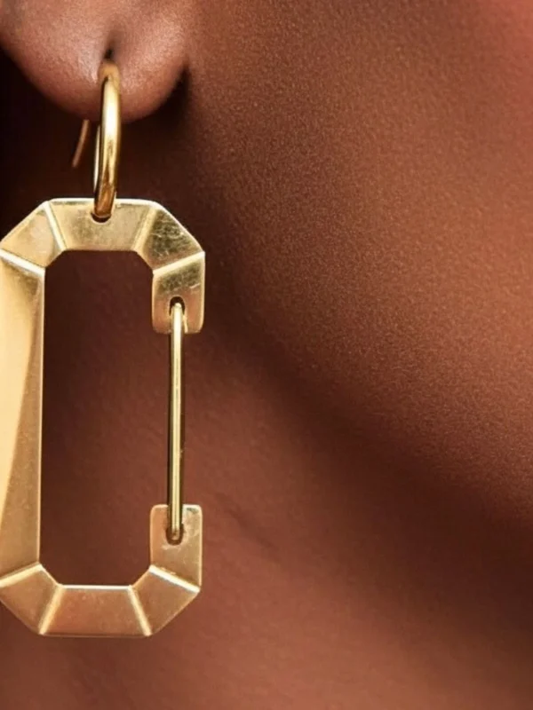 Geometrique Stainless Steel Earrings