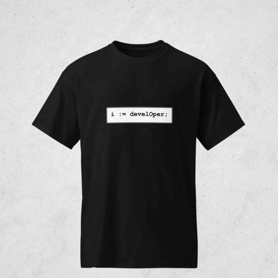 I am a developer T-shirt