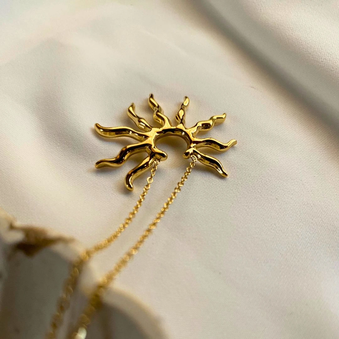 Oriane Stainless Steel Necklace - Image 4