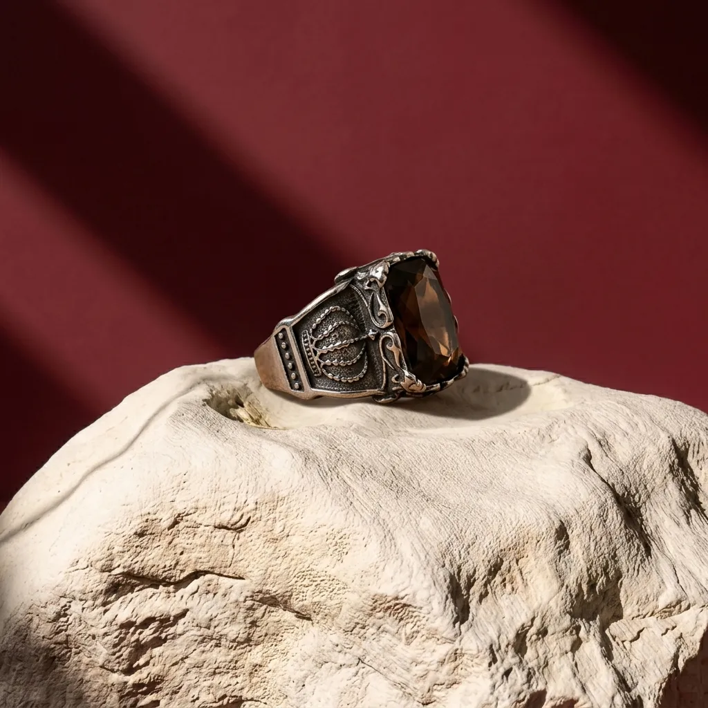 Romain Stainless Steel Ring - Image 3