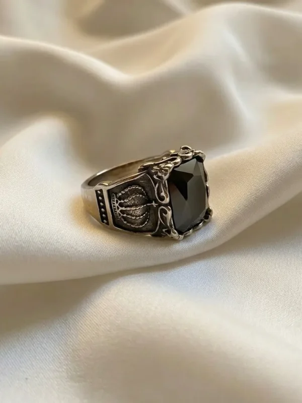 Romain Stainless Steel Ring