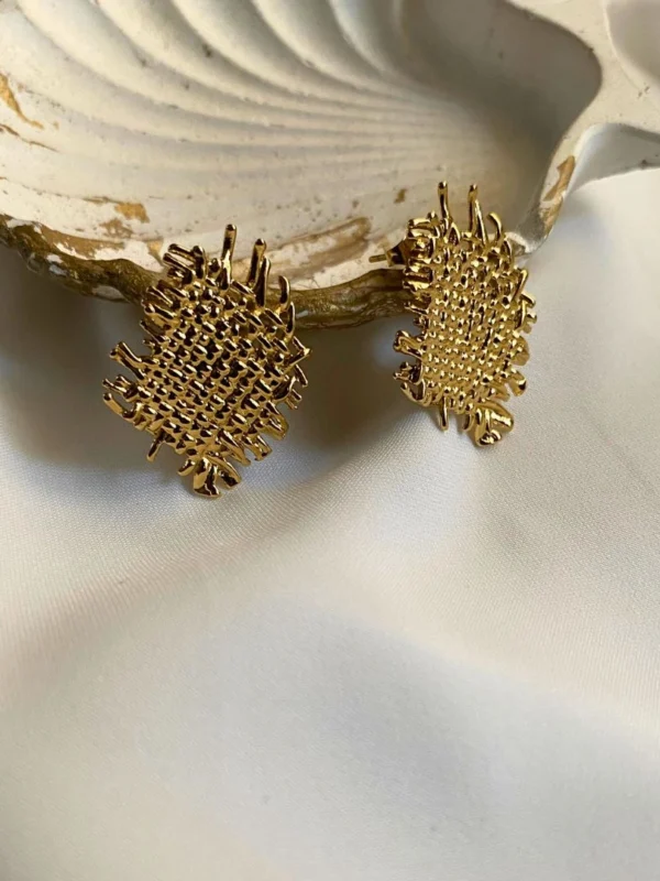 Sabine Stainless Steel Earrings