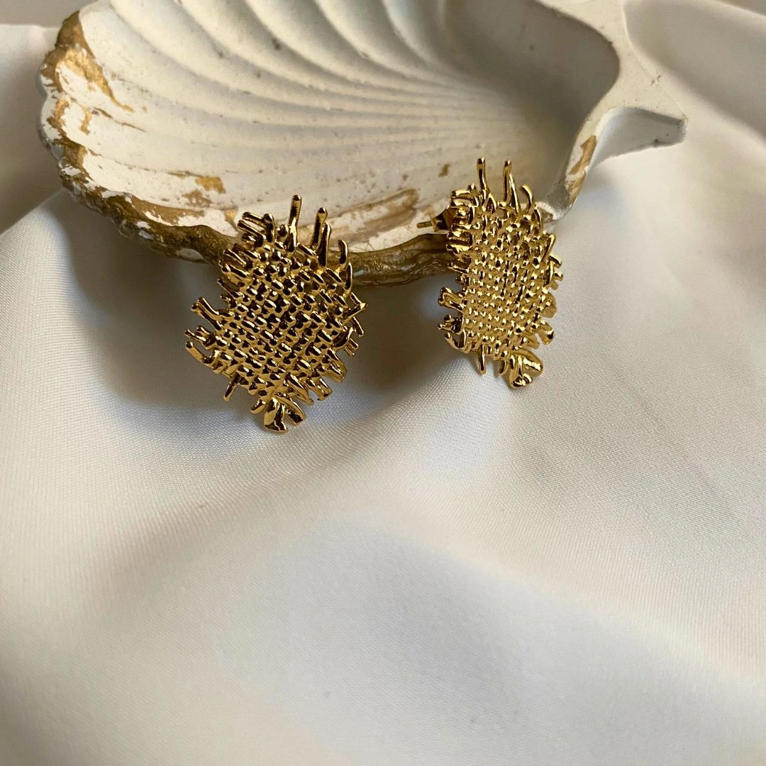 Sabine Stainless Steel Earrings