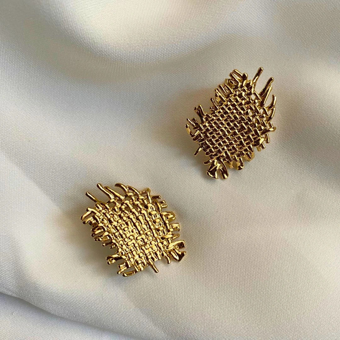 Sabine Stainless Steel Earrings - Image 2