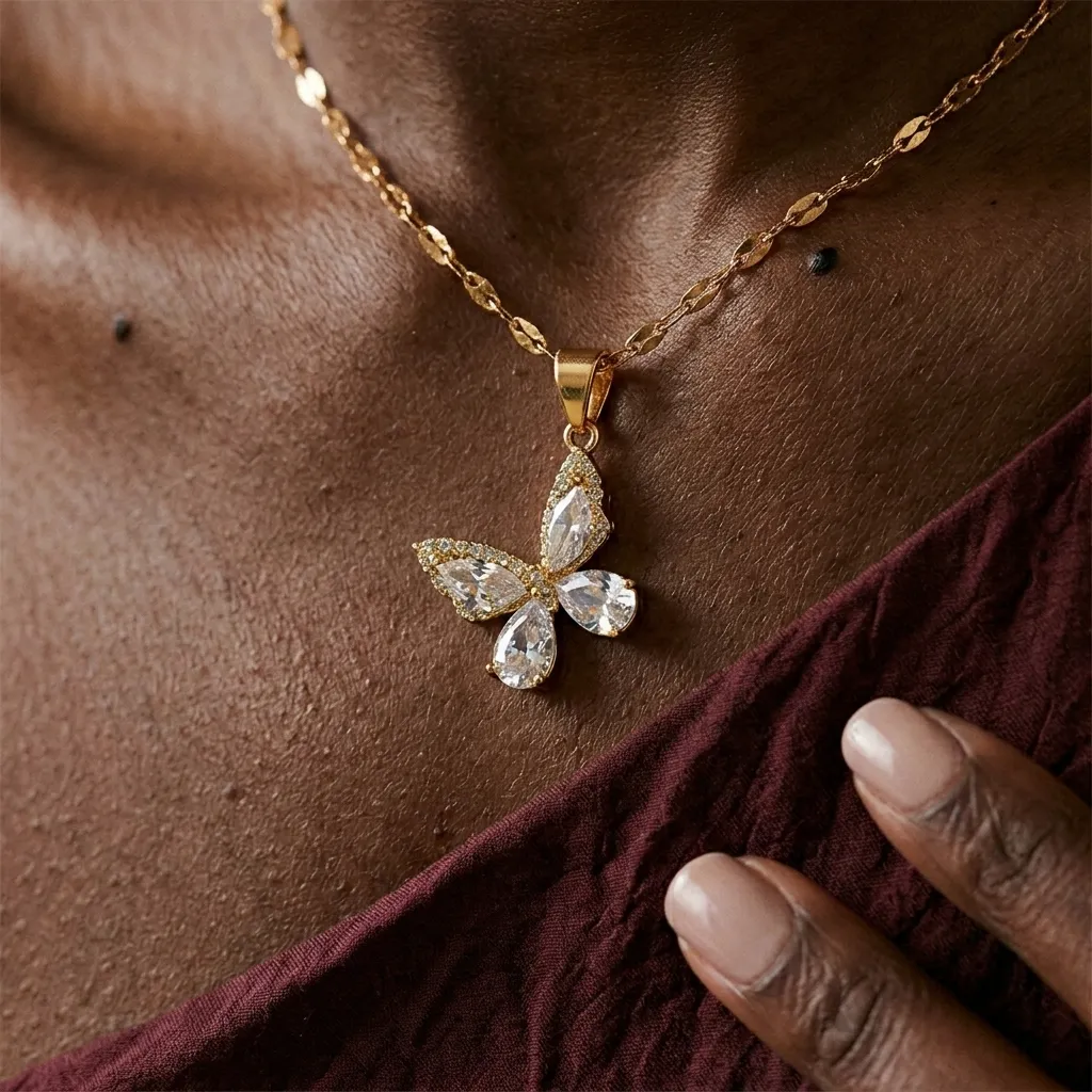 Soline Stainless Steel Necklace - Image 3