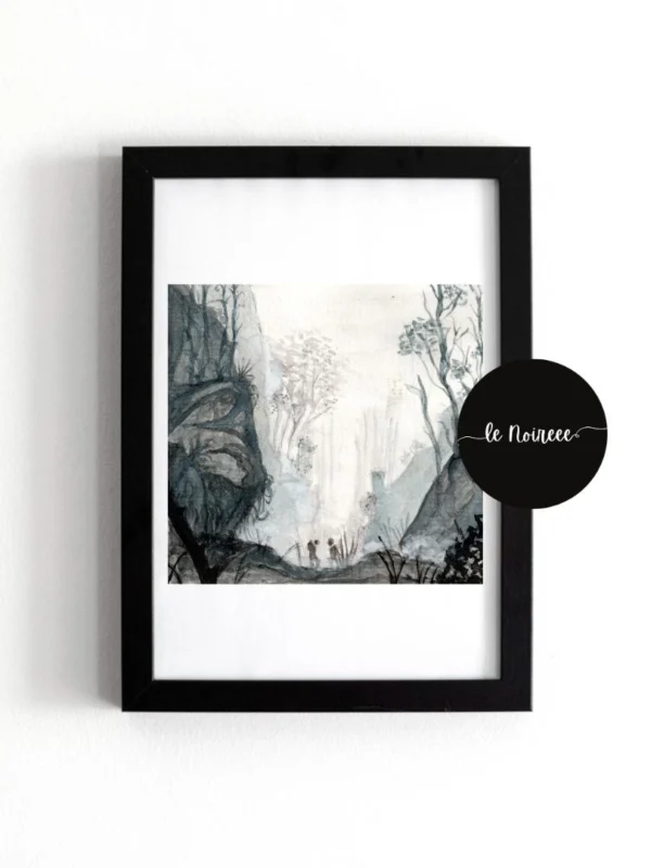 Depths- Watercolor Painting