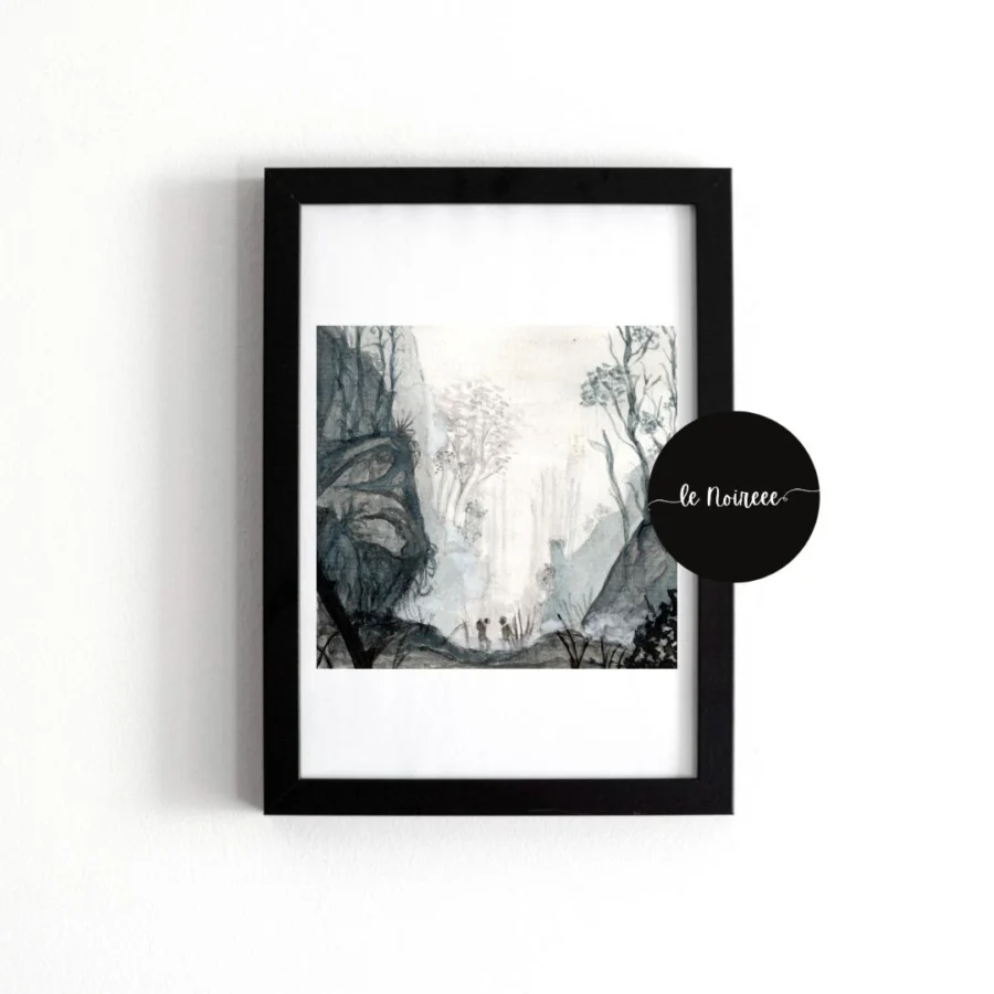 Depths- Watercolor Painting - Image 2