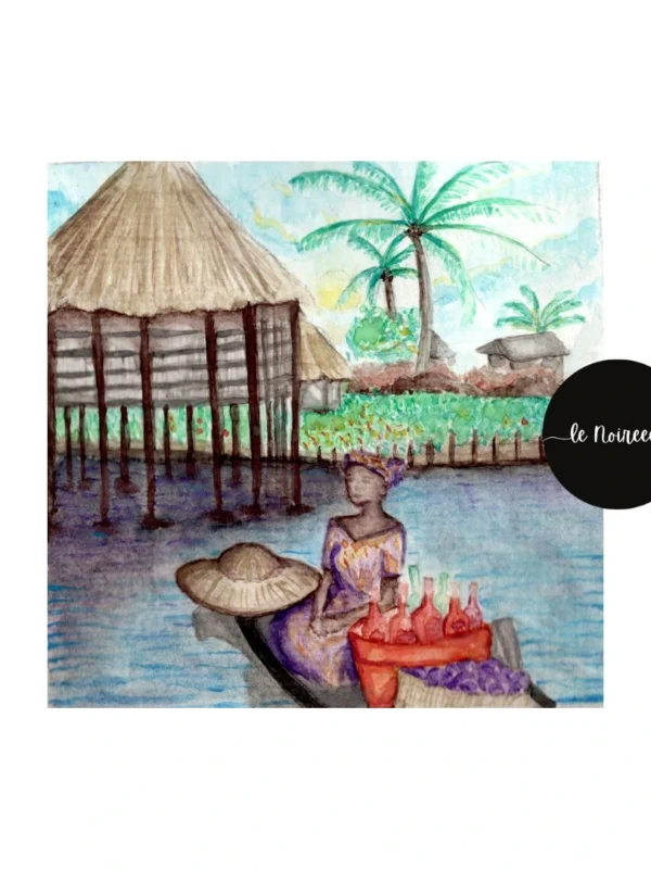 My Mother’s Land- Watercolor Painting