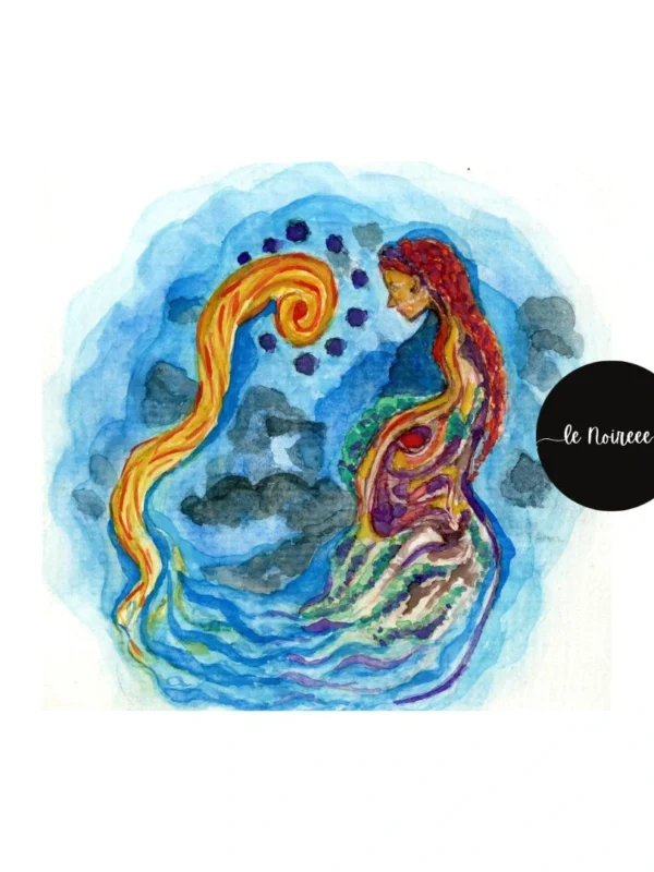 The Origin – Watercolor Painting