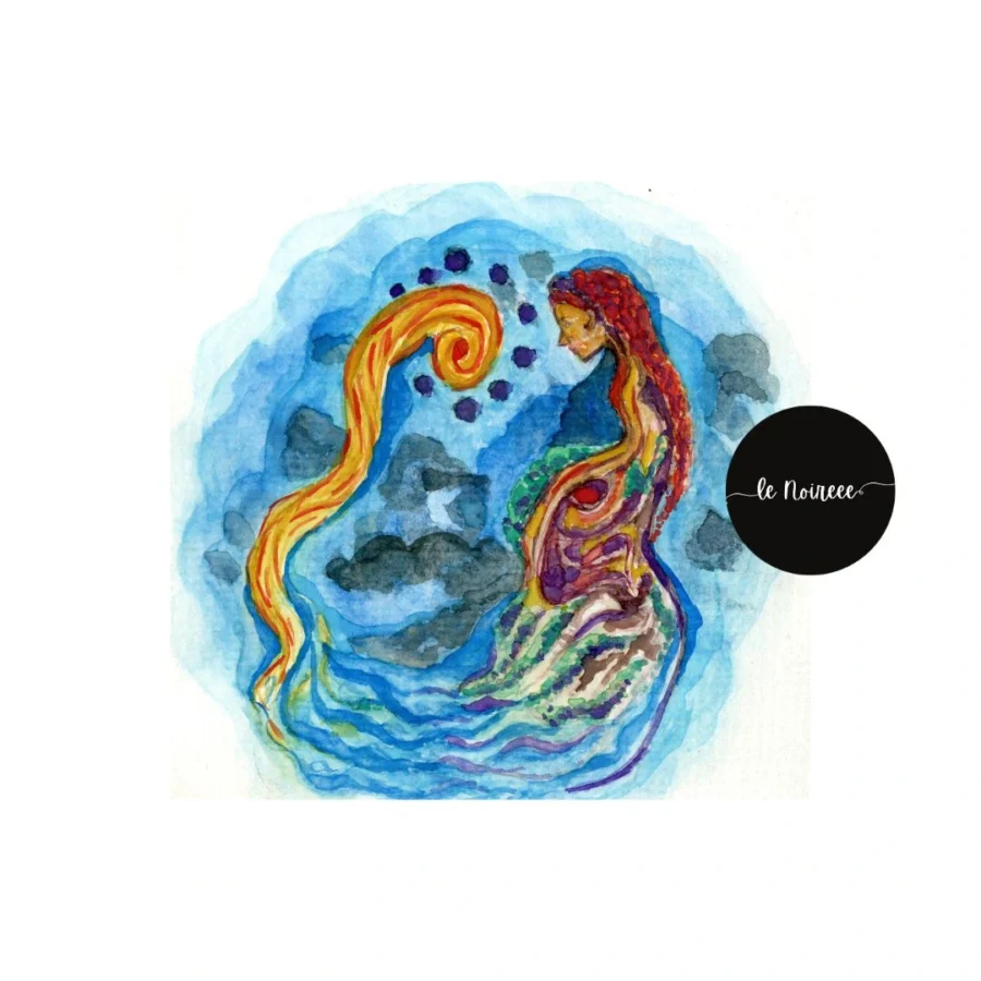 The Origin - Watercolor Painting