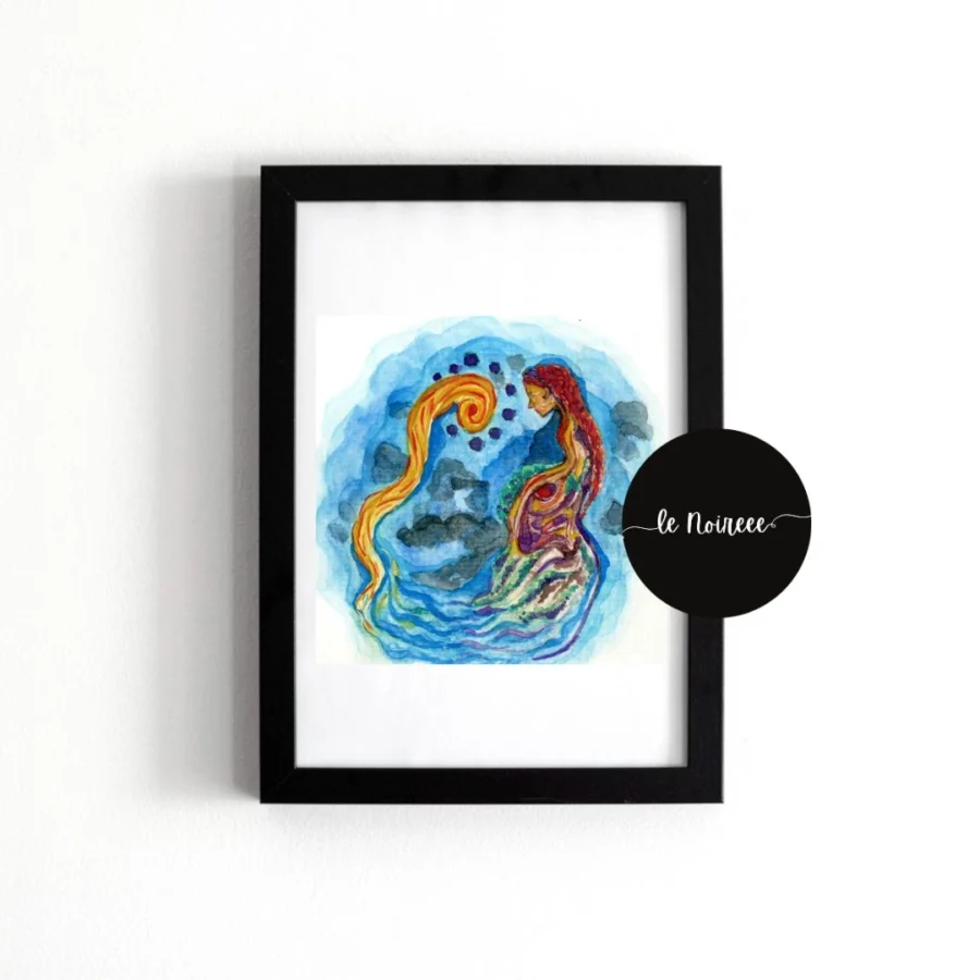 The Origin - Watercolor Painting - Image 2
