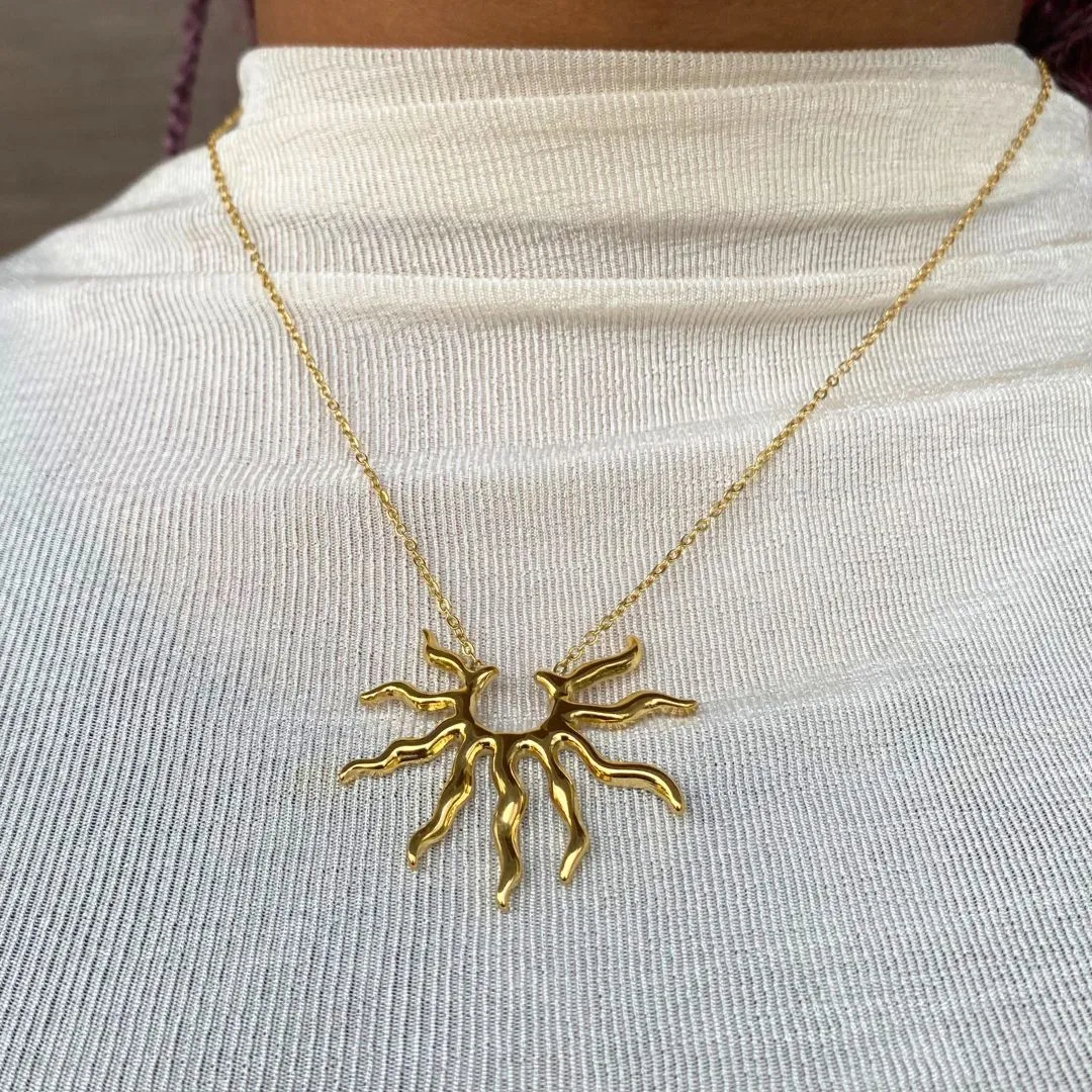 Oriane Stainless Steel Necklace - Image 2