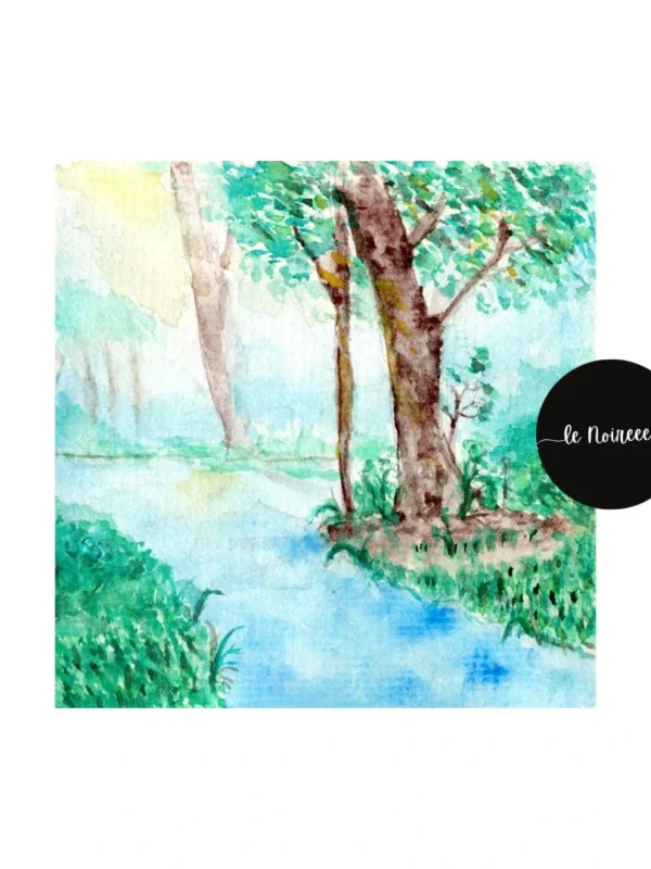 Streams – Watercolor Painting