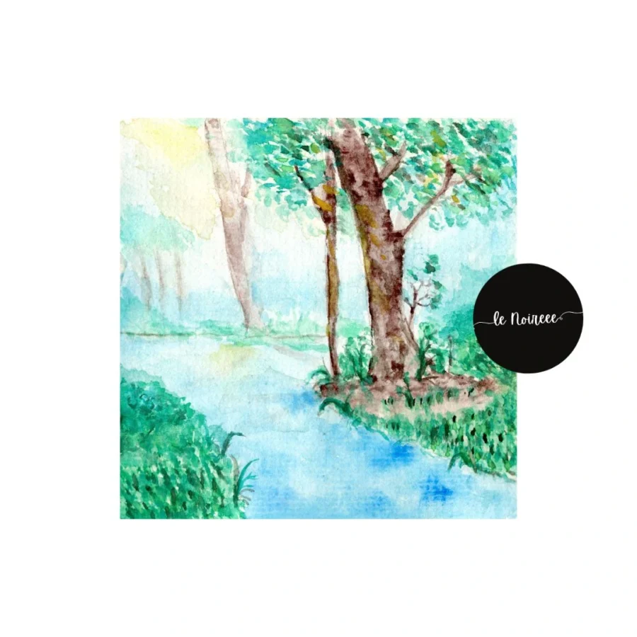 Streams - Watercolor Painting