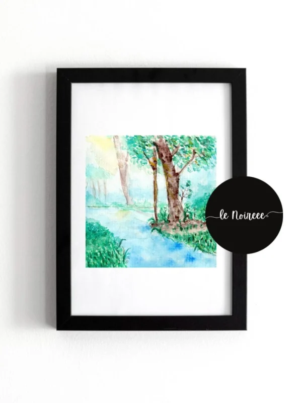 Streams – Watercolor Painting