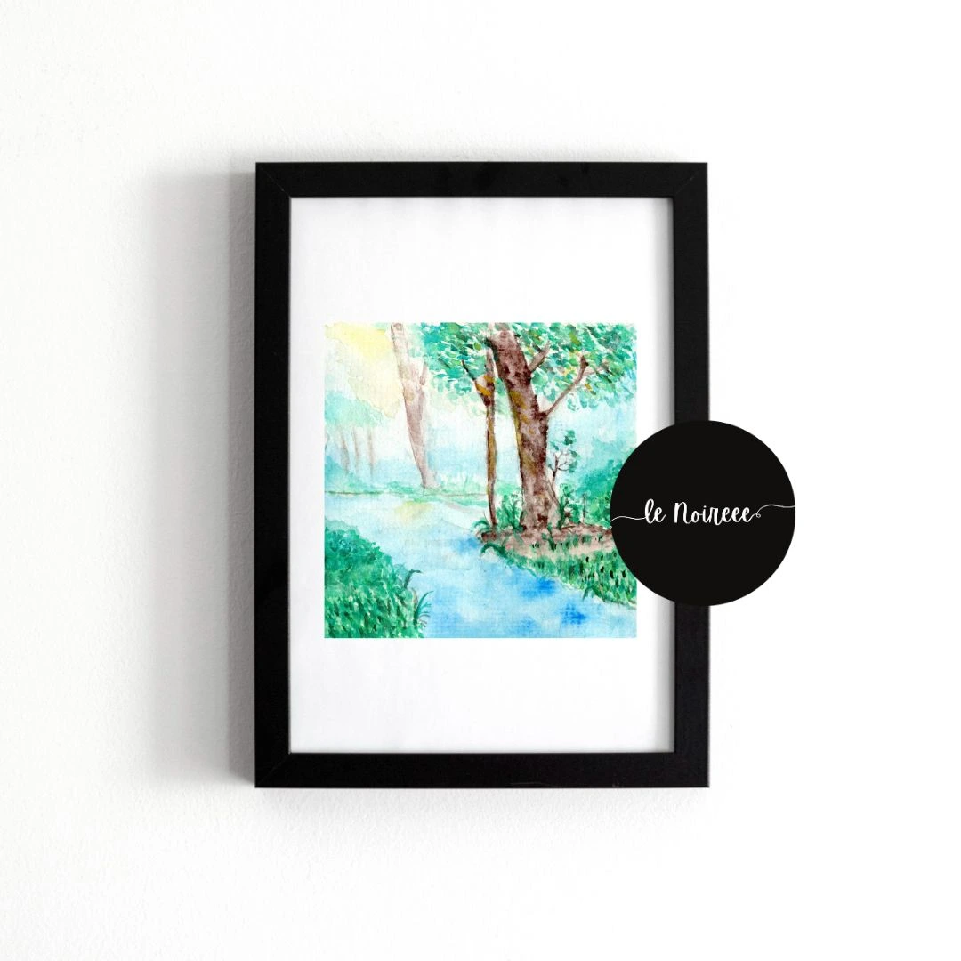 Streams - Watercolor Painting - Image 2
