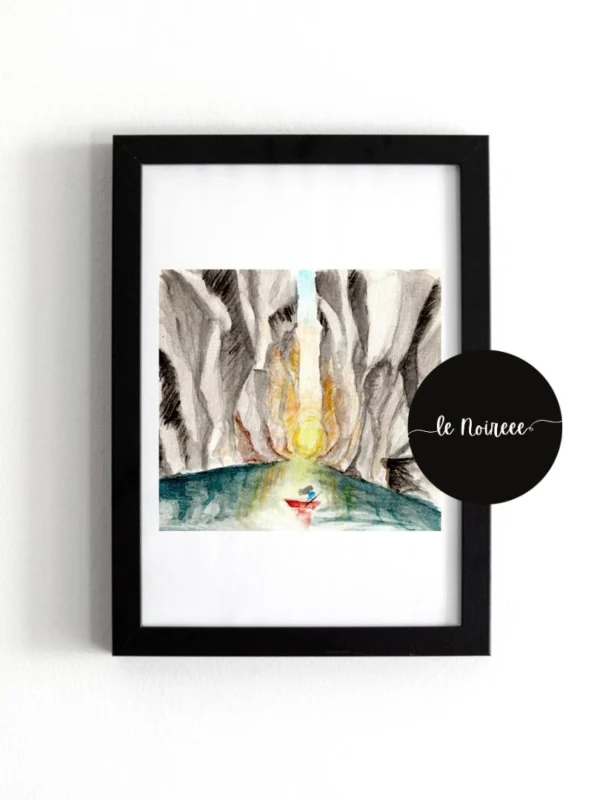 Surrounded – Watercolor Painting