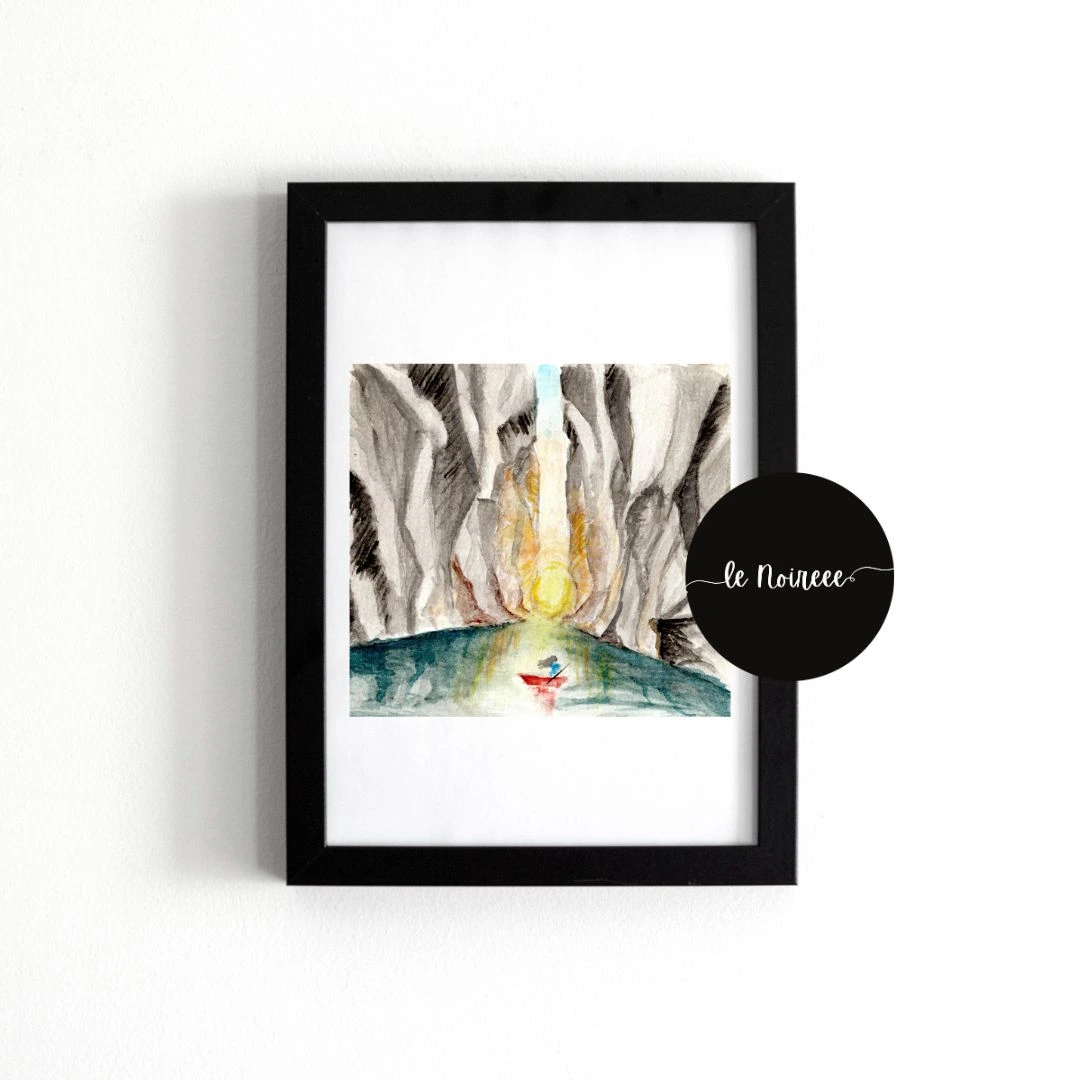 Surrounded - Watercolor Painting - Image 2