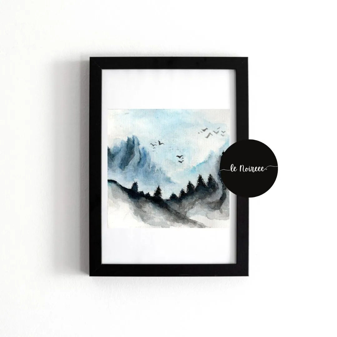 Vantage - Watercolor Painting - Image 2