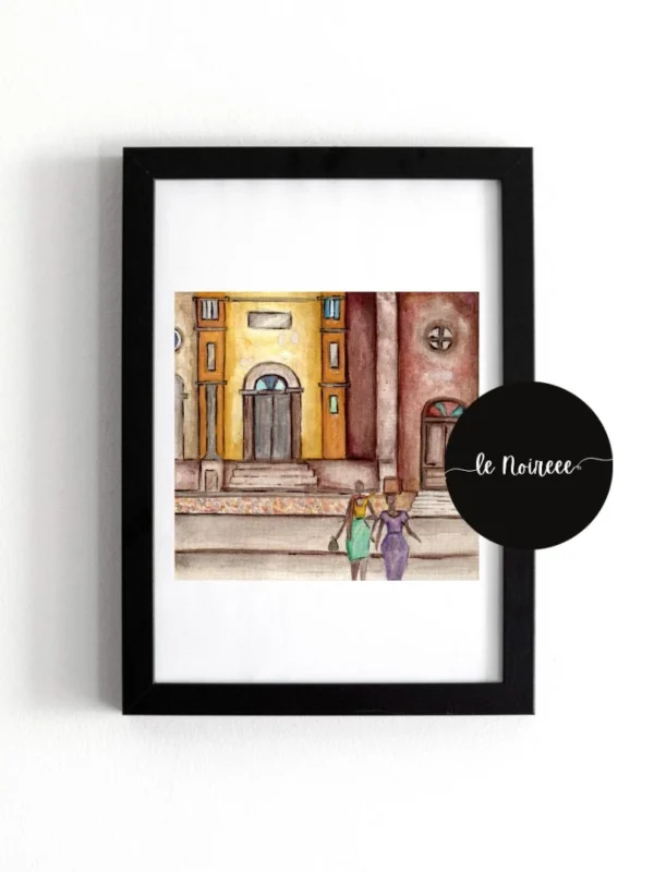 The Way Home – Watercolor Painting