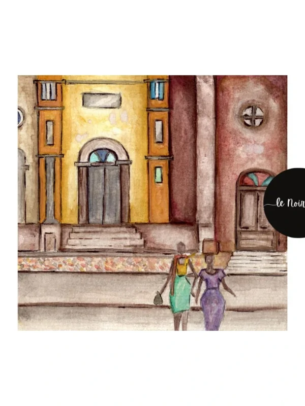 The Way Home – Watercolor Painting