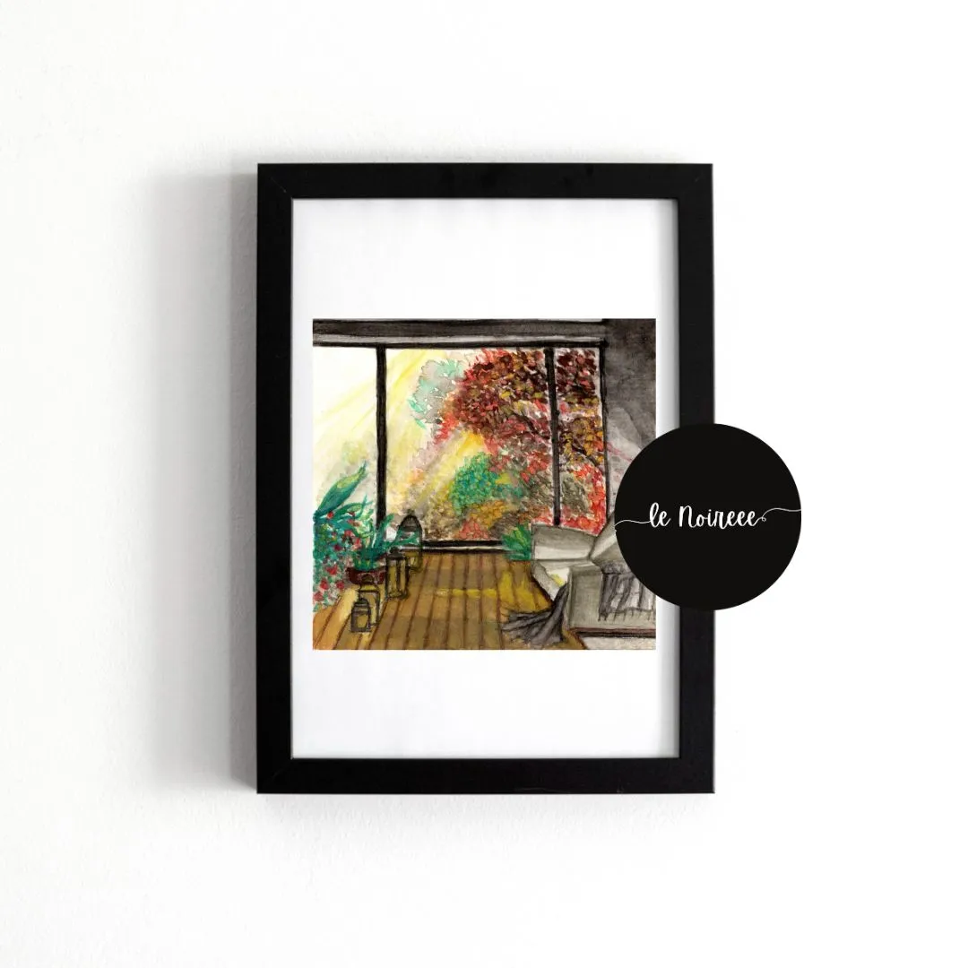 Window Frame- Watercolor Painting - Image 3